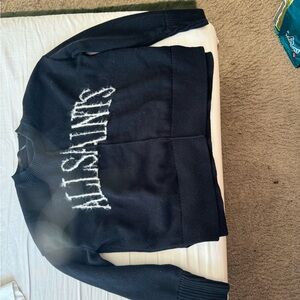 All Saints Black Sweater